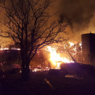 Großbrand bei Bauernhof in Seekirchen III