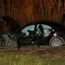 Frontalcrash auf B156 in Acharting