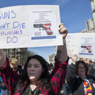 Demonstrationen gegen Waffengewalt