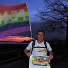 Heiko Thamm beim Start zum Bodensee-ULTRA-FRIEDENslauf