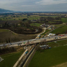 Sanierung auf der A14 bei Dornbirn Nord - Vier Brücken und eine Baustelle 
