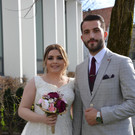 Merve Önel und Ali Oguzhan Kilic feierten im Lustenauer Rathaus ihre standesamtliche Trauung.