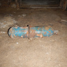 Gasflasche unter größter Vorsicht geborgen