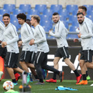 Salzburgs Abschlusstraining vor Lazio Rom