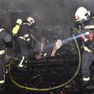 Brand nach Explosion in Wien-Meidling