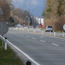 Leitplanken werden auf Alpenstraße in Anif abgebaut