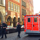 Transporter rast in Münster in Menschenmenge: Mehrere Tote