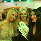 Nussbaumer und Ivo gratulierten der Miss Tirol