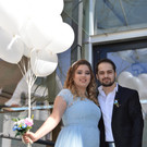 Standesamtliche Trauung am 6. April 2018.