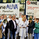 AUVA: Proteste gegen Sparpläne