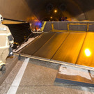 Bilder vom Unfall im Ambergtunnel