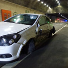 Unfall im Pfändertunnel