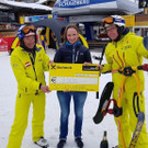 Snowbike-Weltrekord in Obertauern geglückt