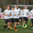 Salzburg-Abschlusstraining vor Lazio