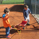 Tennisplatz Sanierung 2018
