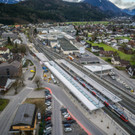 Baustelle Rankweil Bahnhof