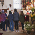 Besuch von Bischof Benno am 15. April