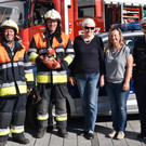 Polizei und Feuerwehr zum anfassen