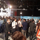 Landtagswahl: Volles Haus im Wahlzentrum
