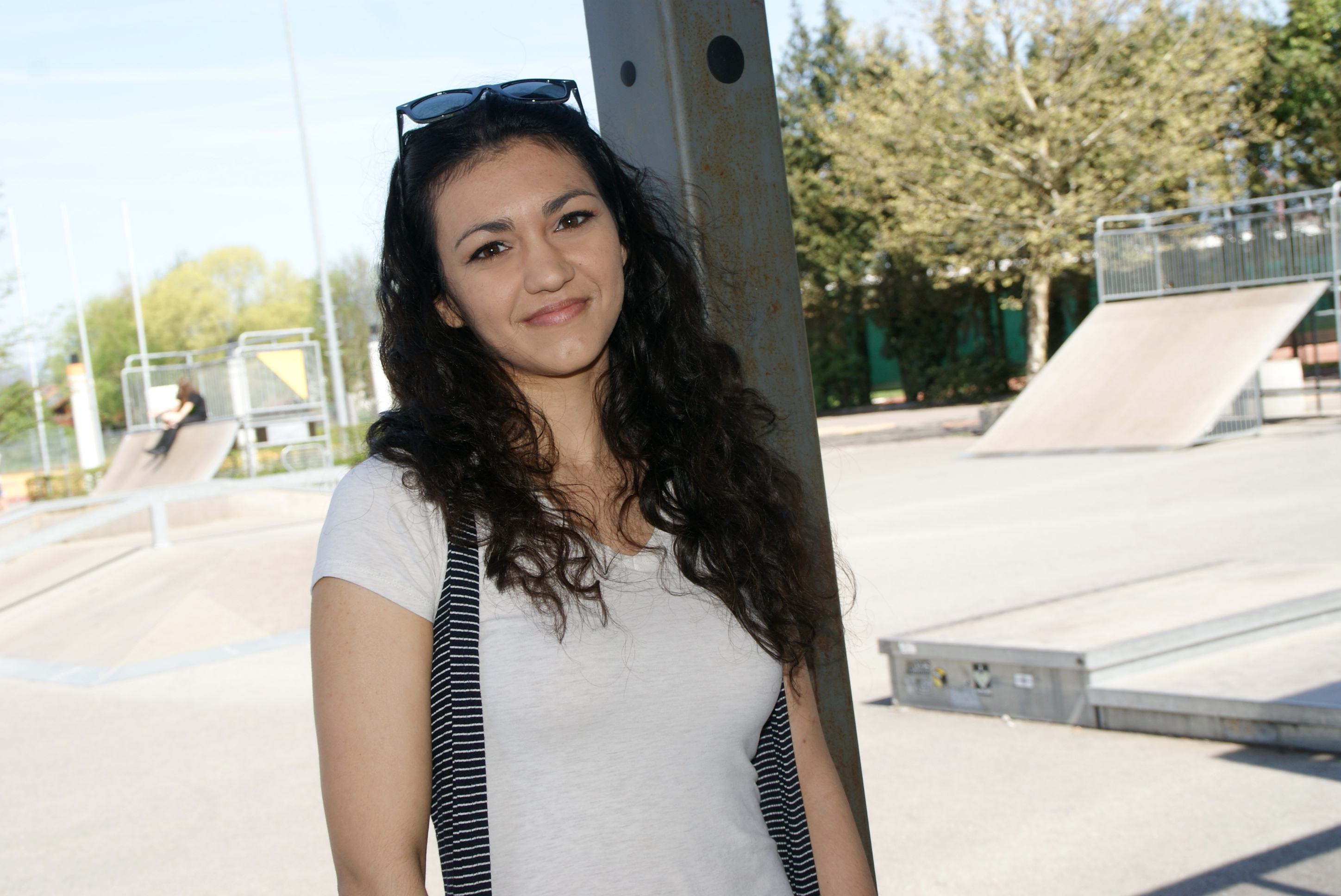 Jarha aus der Slowakei absolviert ein freiwilliges soziales Jahr.JPG