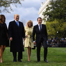 Trump empfängt Macron