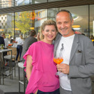 Gastgeberin AL BANCO Regina Baumgartner und Bernd Schlacher.jpg