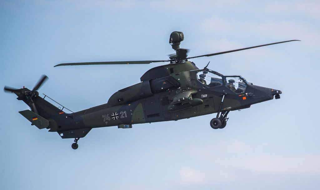 Der Tiger ist ein deutsch-französischer Kampfhubschrauber von Airbus Helicopters.