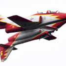 Die spanische Nationalstaffel Patrulla Aguila.