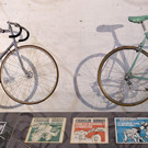Fahrrad-Ausstellung in der Wiener Nordbahnhalle