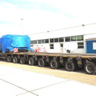 Schwertransporter auf der A1 aus dem Verkehr gezogen