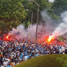 Europa League: Polizeieinsatz