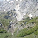 Felssturz im Göllmassiv