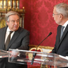 UNO-Chef Guterres in Wien