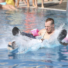 Beachvolleyball Baden: Arschbomben-Contest Side-Event