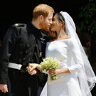 Royale Hochzeit: Der erste Kuss von Harry und Meghan