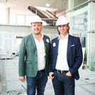 Baustellenbesichtigung im Vapiano