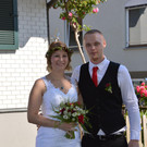 Angelina Baurenhas und Dean Gerster haben geheiratet.