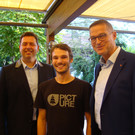 Impressionen vom Empfang für Thomas Feuerstein