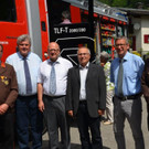 Fahrzeugweihe OF Braz 2018 Joachim Hillbrand_ Mandi Katzenmayer_ Gerhard Krump_ Eugen Hartmann_ Hans-Peter Pfanner_ Christia.jpg