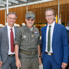 Sicherheitslandesrat pochte bei Rekruten-Angelobung in Ludesch auf vereinbarten Ausbau der Militärstrukturen im Land