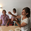 Brennnesselworkshop in der Bücherei Gisingen
