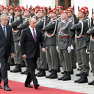 Putin trifft in Wien ein