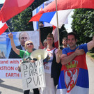Putin-Demo in Wien