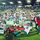 Straßwalchen holte sich den ersten Cuptitel in der Vereinsgeschichte.