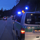 Autoüberschlag auf B305