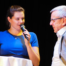 9 Moderatorin Isabella Canaval Obmann Lothar Gallaun.JPG
