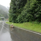 Felssturz auf B178