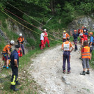 Bergretter trainieren für den Ernstfall