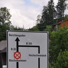 Großbaustelle auf B20 in Bischofswiesen