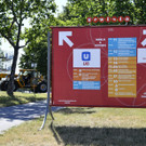 Aufbauarbeiten Donauinselfest 2018